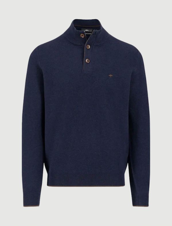 Lupetto zip Fynch-hatton - navy
