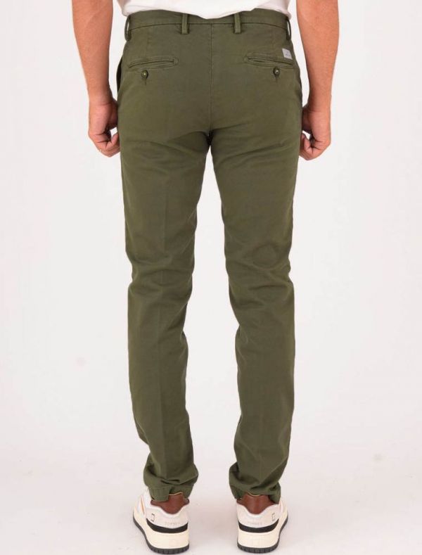 Pantalone casual Manuel Ritz - verde militare