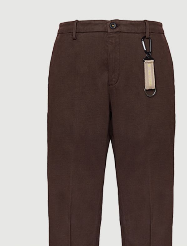 Pantalone casual Manuel Ritz - marrone