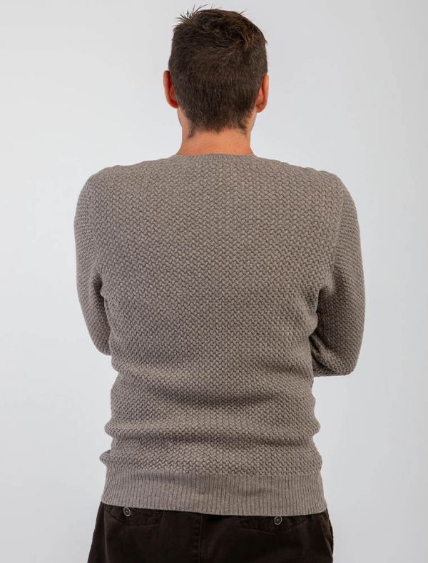 Maglia manica lunga Gran Sasso - beige