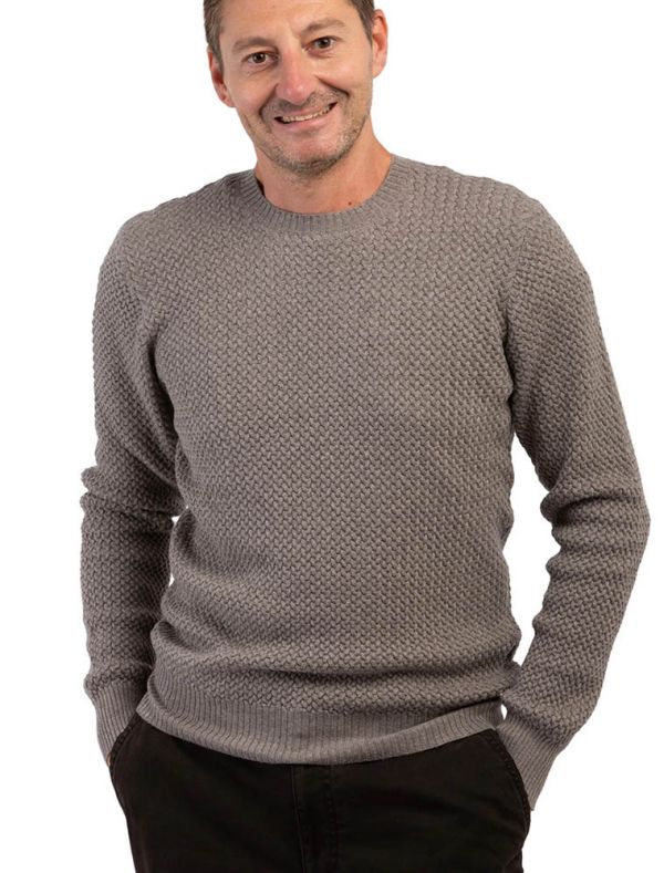 Maglia manica lunga Gran Sasso - beige