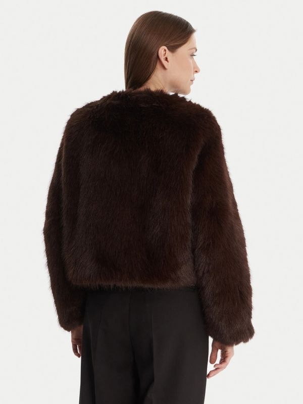 Pelliccia eco Artigli - cioccolato