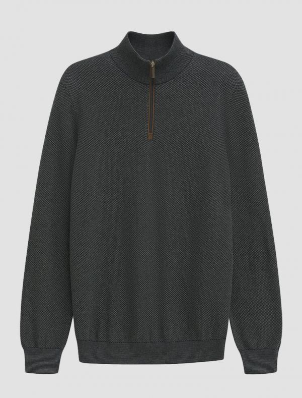 Lupetto zip Bugatti - verde