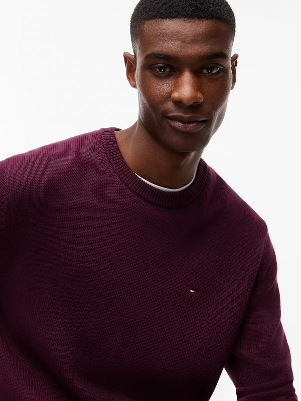 Maglia manica lunga Tommy Jeans - vino