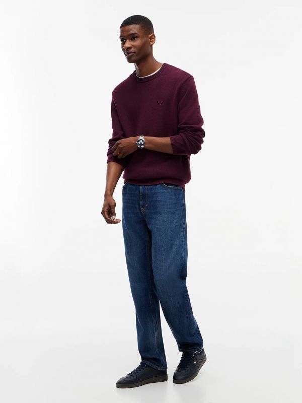 Maglia manica lunga Tommy Jeans - vino