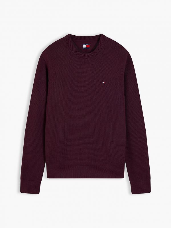 Maglia manica lunga Tommy Jeans - vino