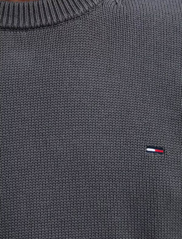 Maglia manica lunga Tommy Jeans - grigio antracite