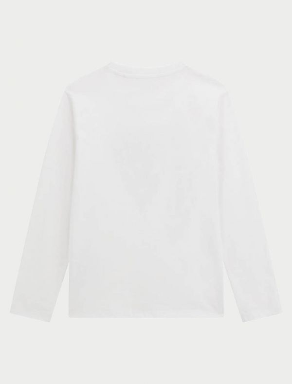 T-shirt manica lunga Guess - white