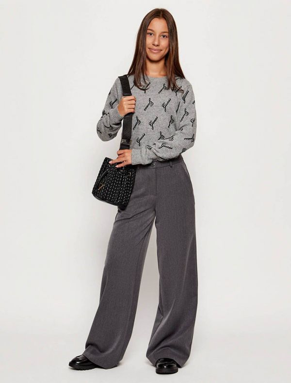 Maglia manica lunga Guess - grigio