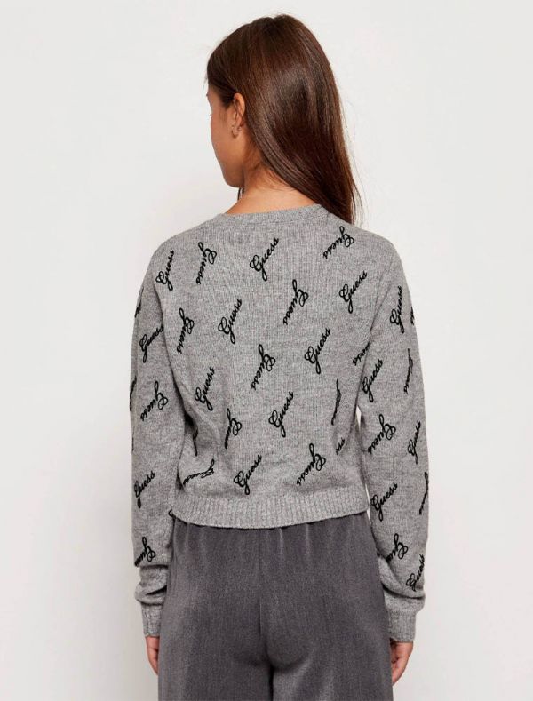 Maglia manica lunga Guess - grigio