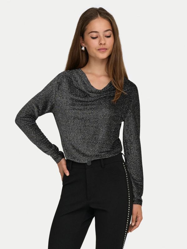 Maglia manica lunga Only - black