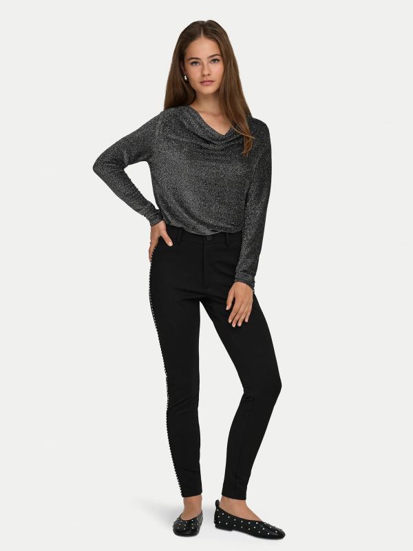 Maglia manica lunga Only - black