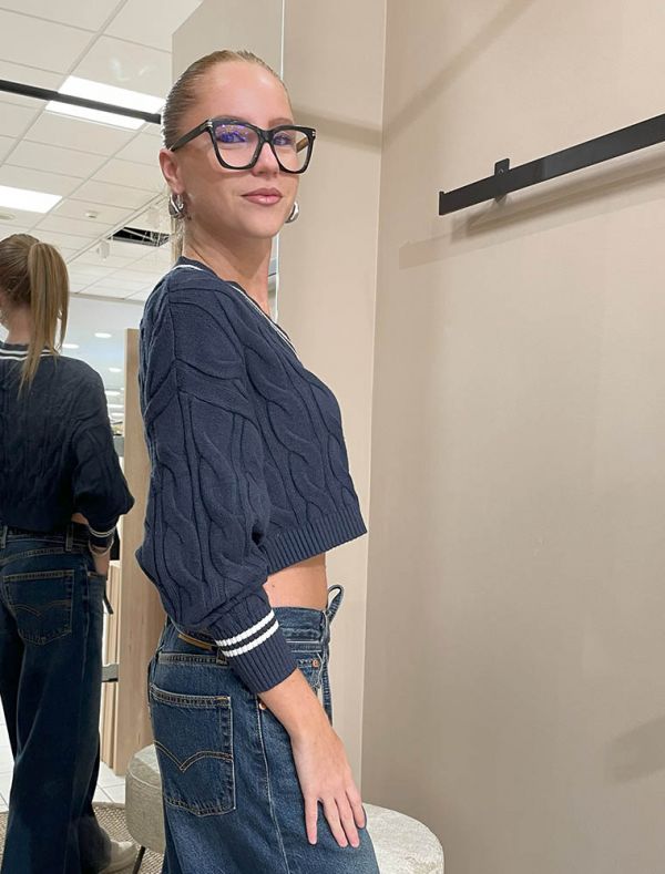 Maglia manica lunga Tiffosi - blu scuro
