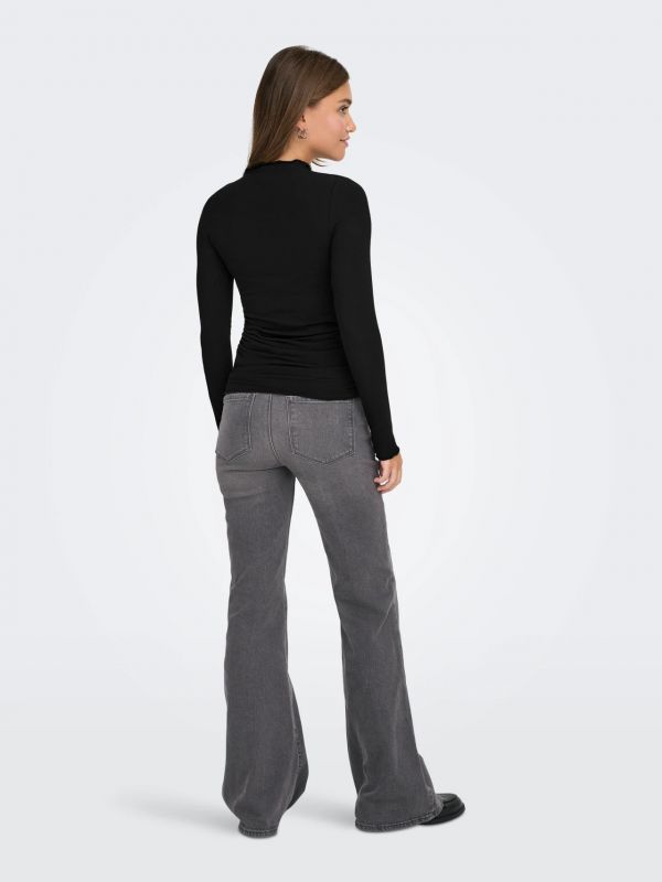 Maglia manica lunga Only - black