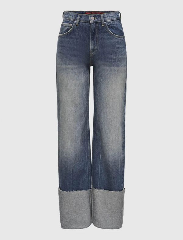 Pantalone jeans Only - blu grigio
