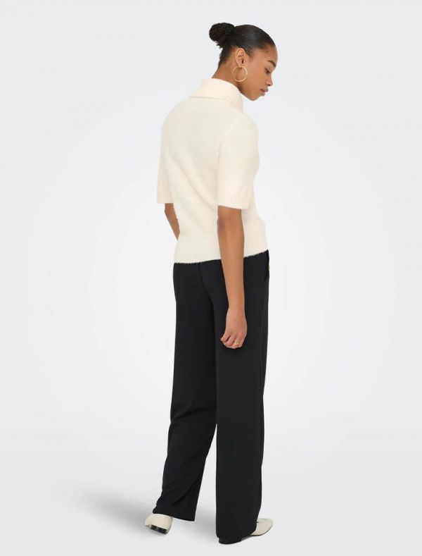 Maglia manica corta Only - cloud dancer