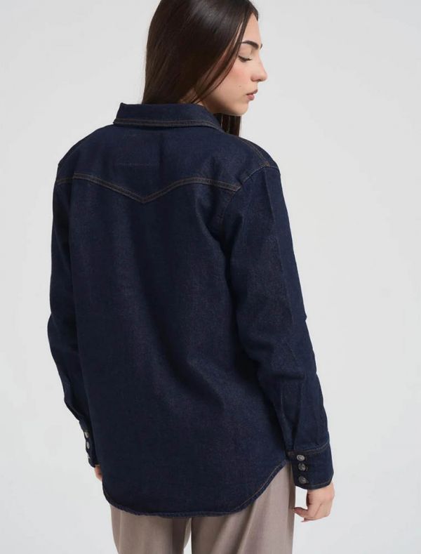 Camicia jeans Only - dark blu