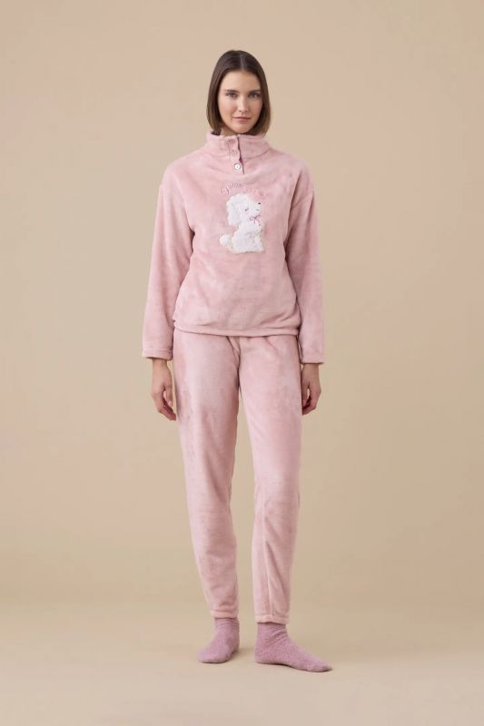 Pigiama lungo Noidinotte - rosa