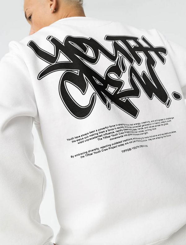 Maglia in felpa Tiffosi - bianco