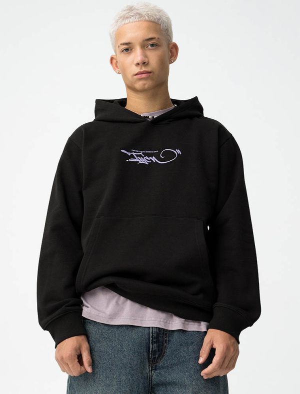 Maglia in felpa cappuccio Tiffosi - nero