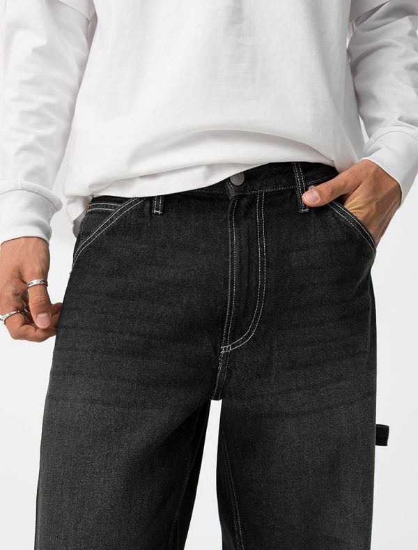 Pantalone jeans Tiffosi - grigio nero