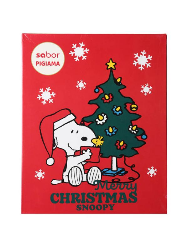 Pigiama lungo Cartoni - rosso