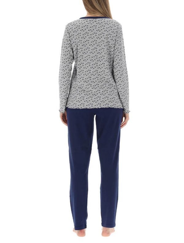 Pigiama lungo Lovable - grigio