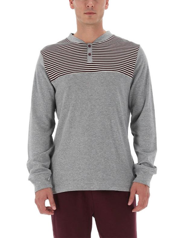 Pigiama lungo Lvb Man - bordeaux