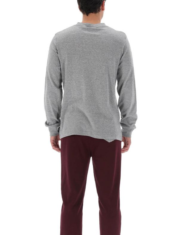 Pigiama lungo Lvb Man - bordeaux