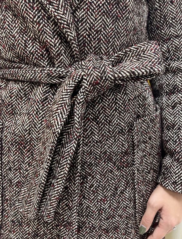 Cappotto San Babila - bordeaux