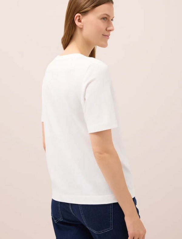 T-shirt a manica corta - bianco