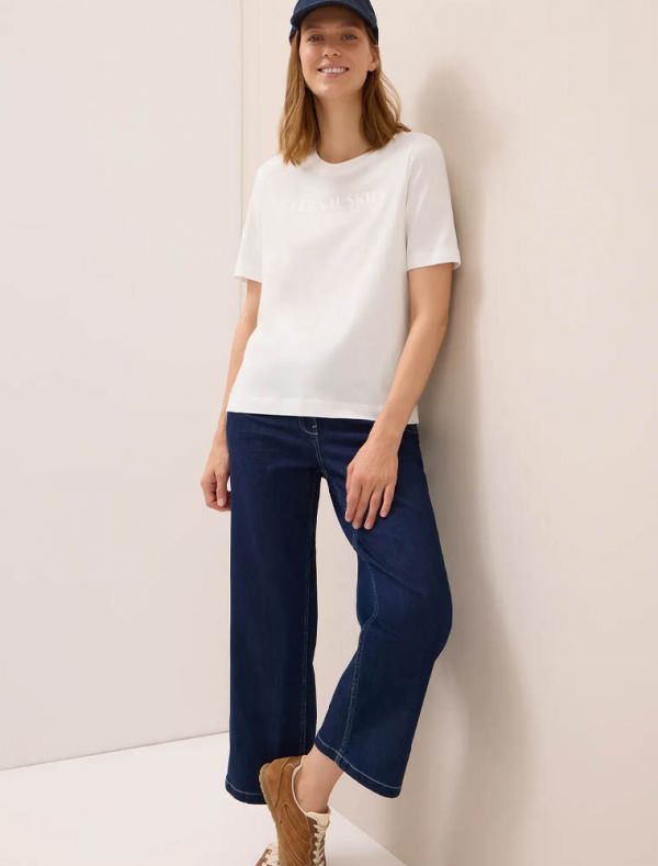 T-shirt a manica corta - bianco