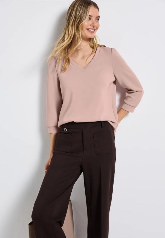 Maglia in felpa Street One - rose