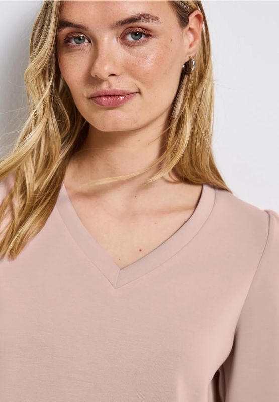 Maglia in felpa Street One - rose