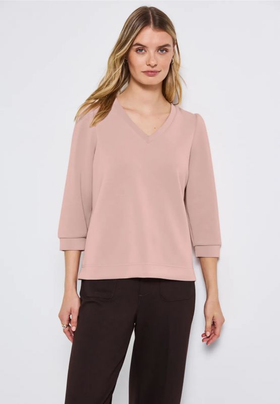 Maglia in felpa Street One - rose