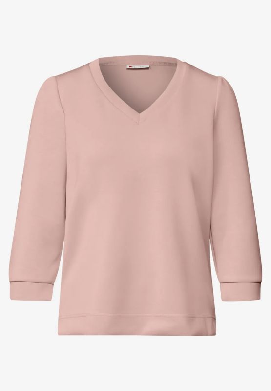 Maglia in felpa Street One - rose