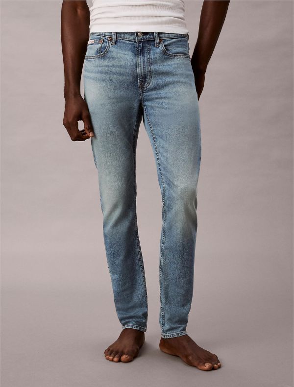 Pantalone jeans Calvin Klein - denim chiaro