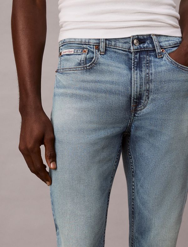 Pantalone jeans Calvin Klein - denim chiaro