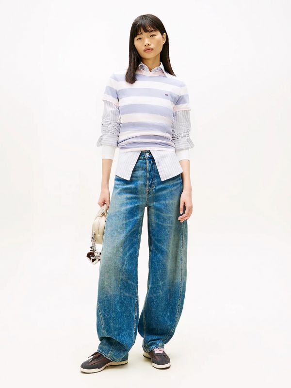 T-shirt manica corta Tommy Jeans - rosa