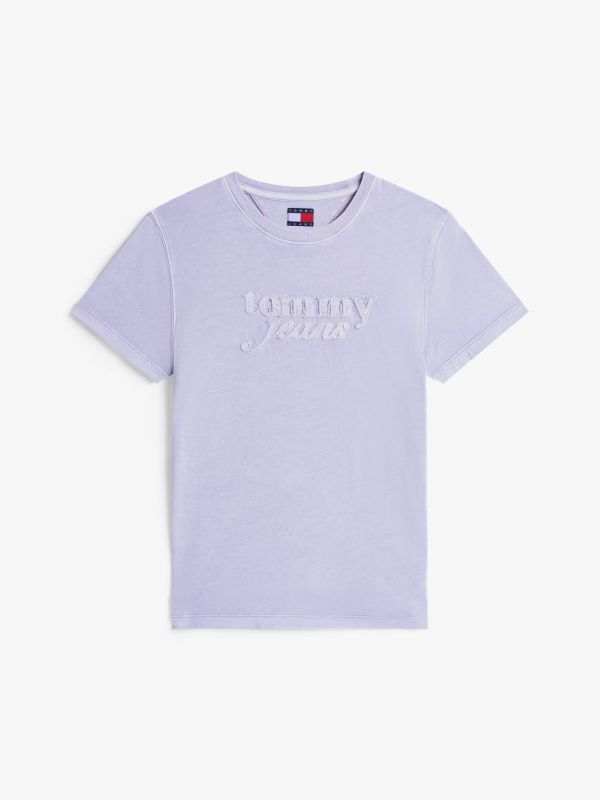 T-shirt manica corta Tommy Jeans - pervinca