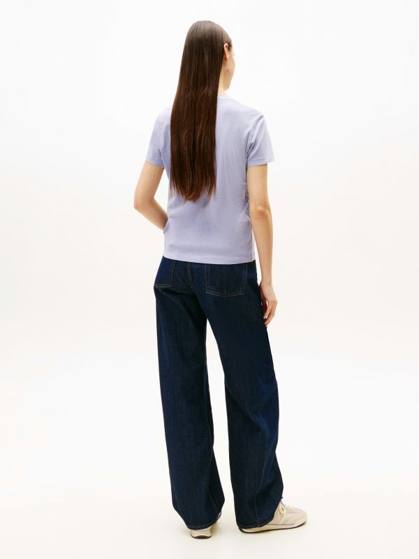 T-shirt manica corta Tommy Jeans - pervinca