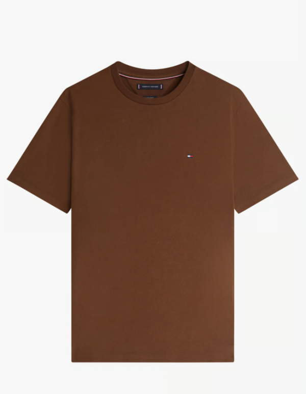 T-shirt manica corta Tommy Hilfiger - brown