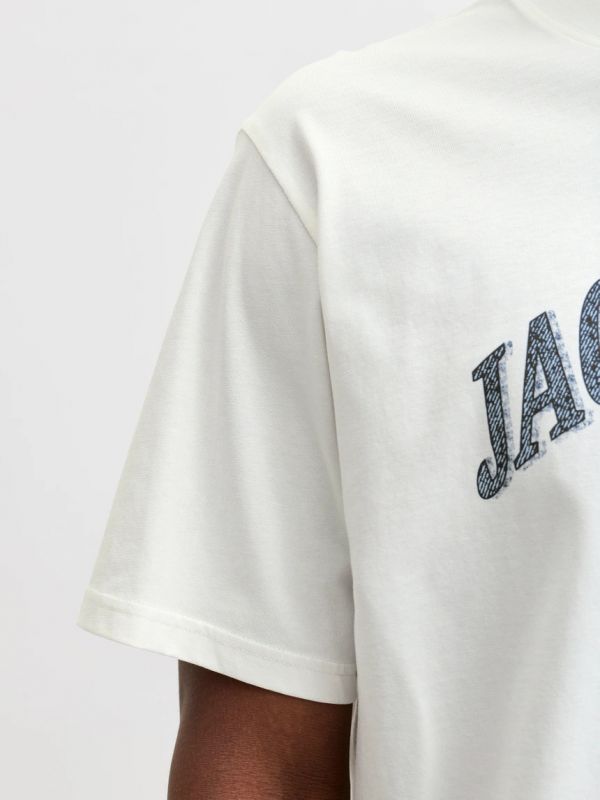 T-shirt manica corta Jack & Jones - bianco