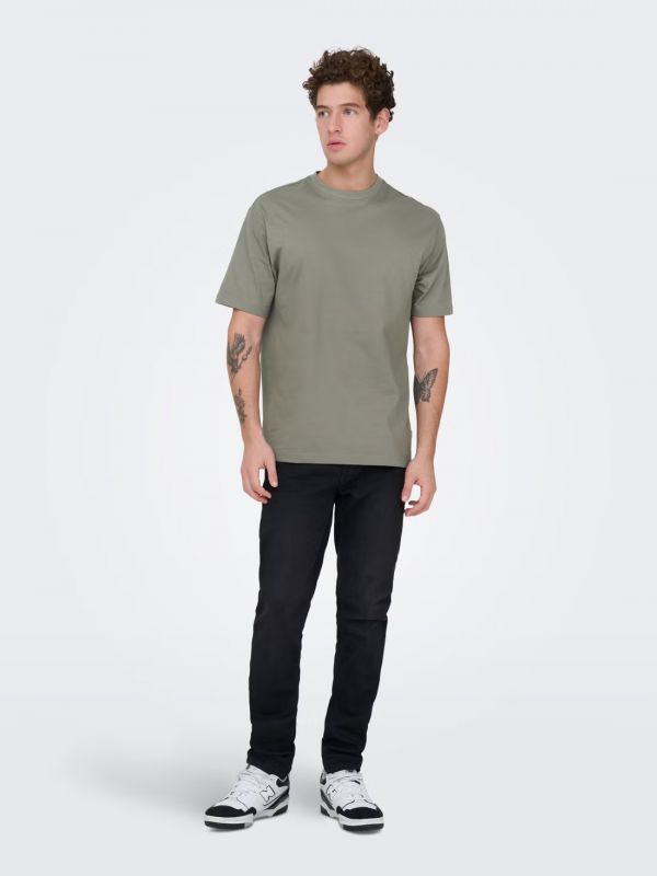 T-shirt manica corta Only & Sons - gray