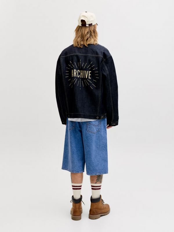 Bermuda jeans Jack & Jones - blu denim