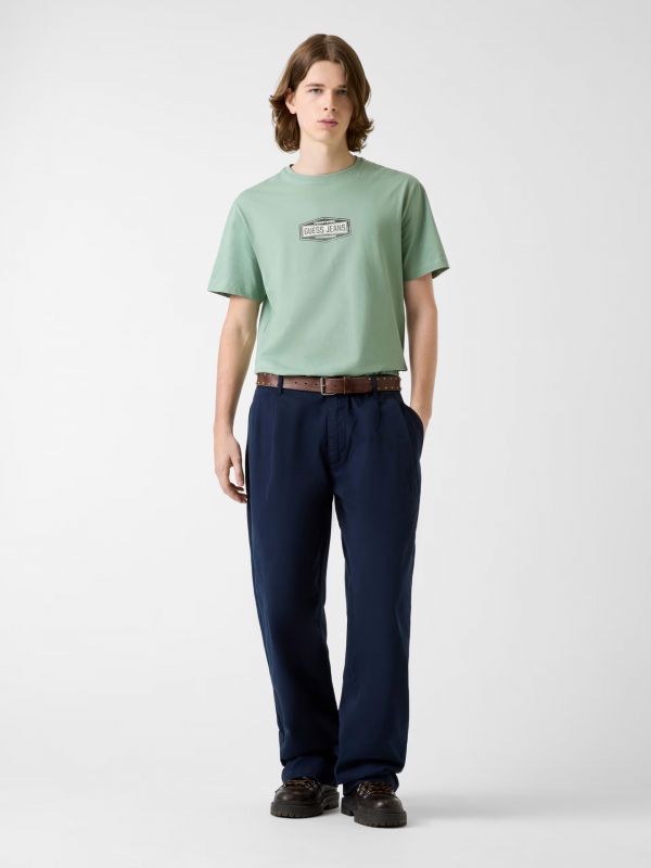 T-shirt manica corta Guess Jeans - salvia