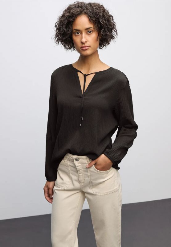 Camicia manica lunga Street One - marrone