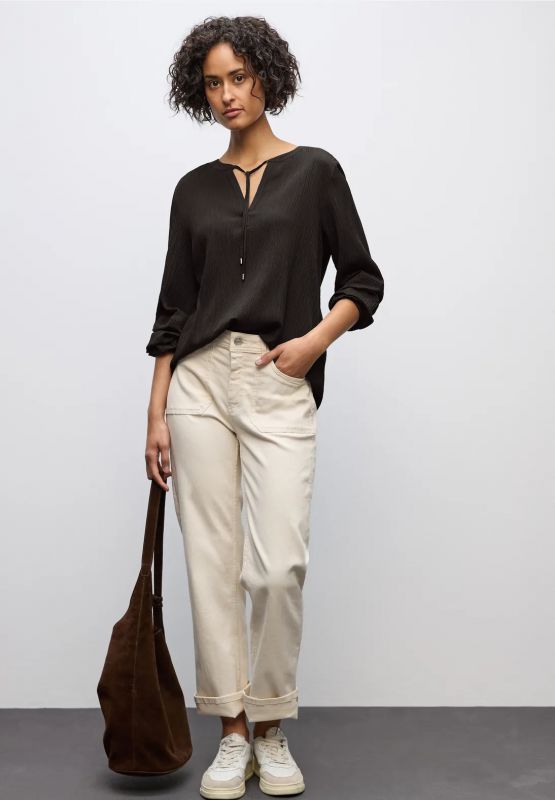 Camicia manica lunga Street One - marrone