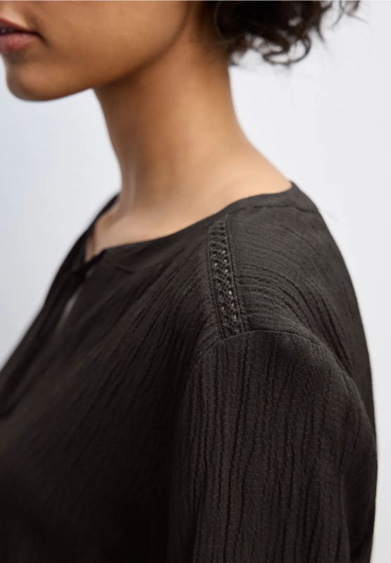 Camicia manica lunga Street One - marrone