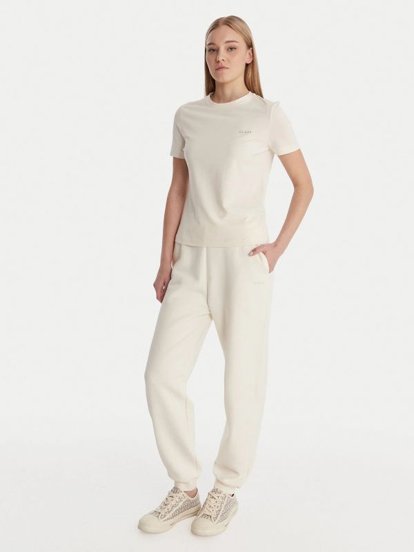 T-shirt manica corta sportiva Guess - beige